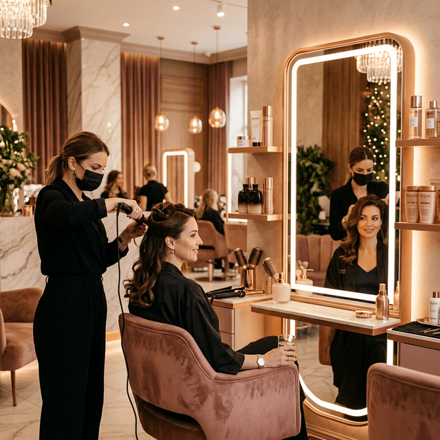 Nikky Bawa Luxury Salon Interior