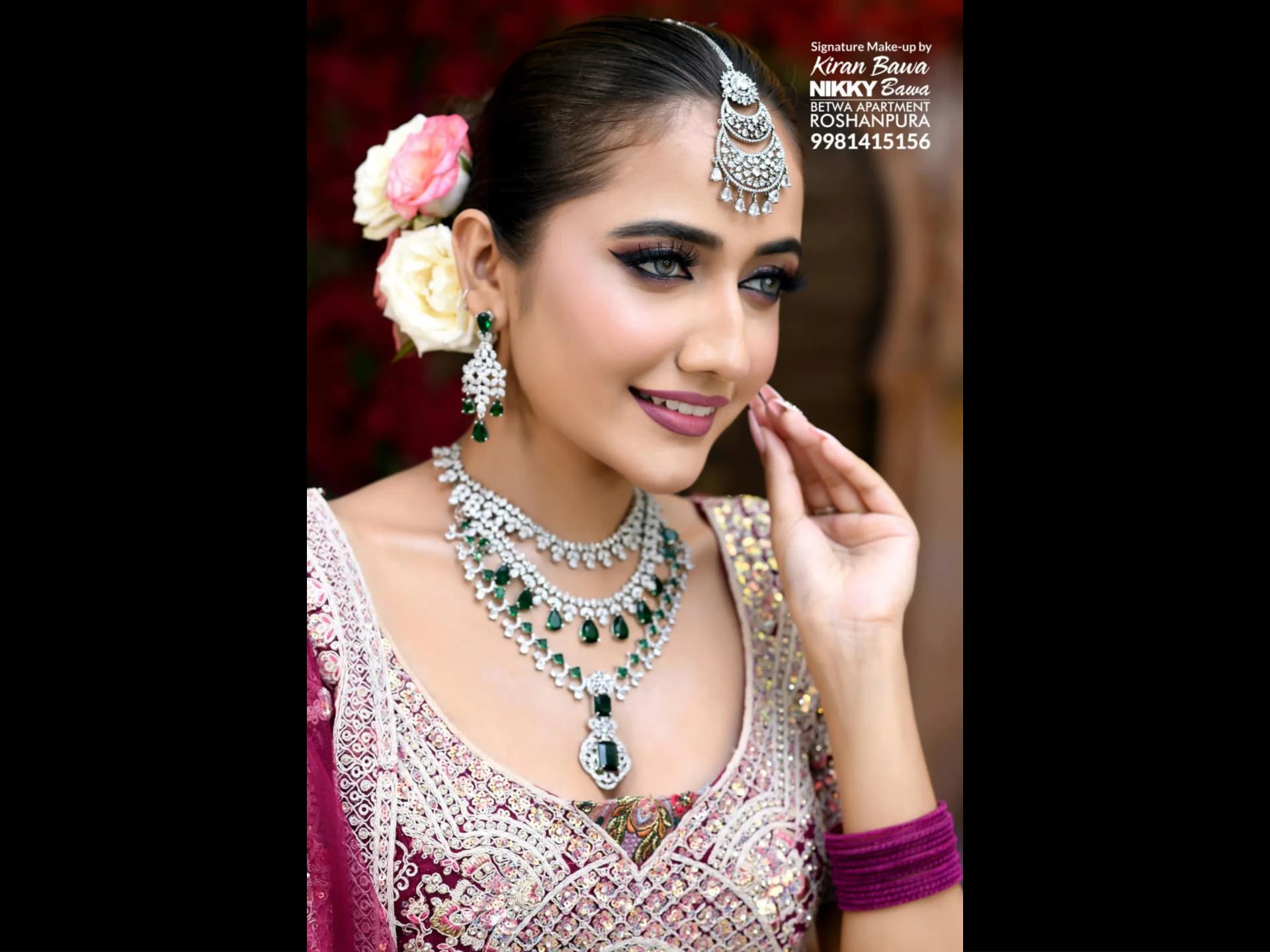 Bridal makeup look – classic beauty