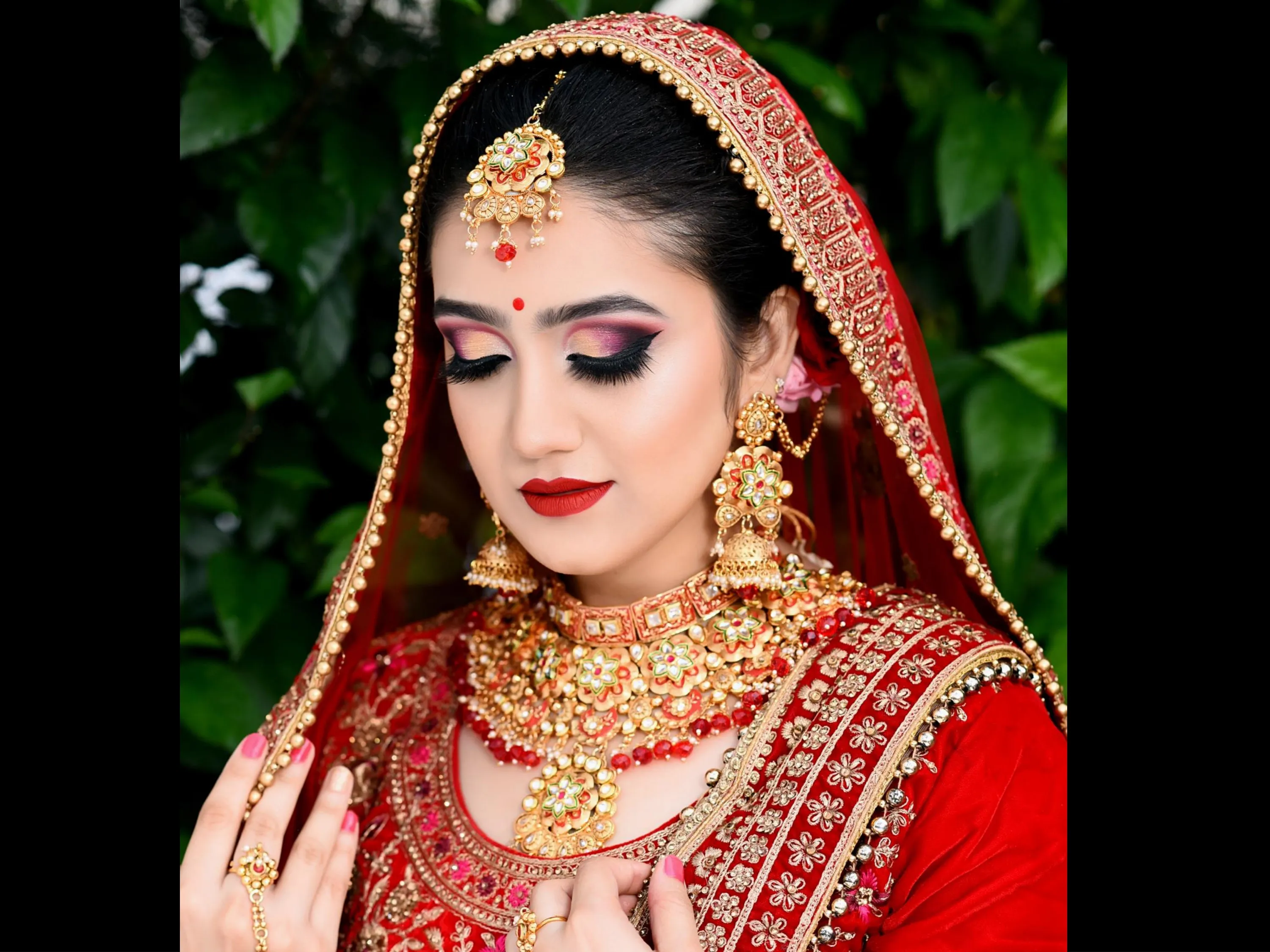Bridal makeup look – timeless elegance